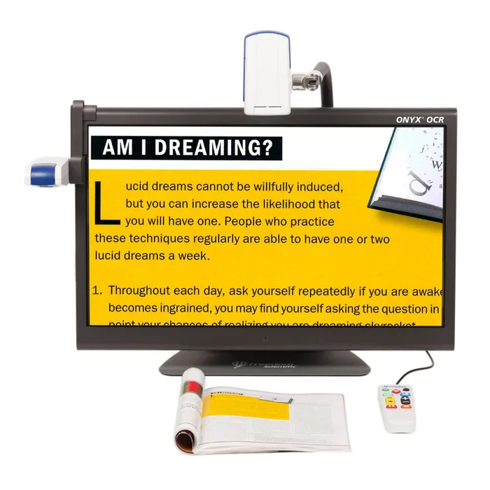 Freedom Scientific ONYX OCR Vision Magnifier – Speech & Touch Screen