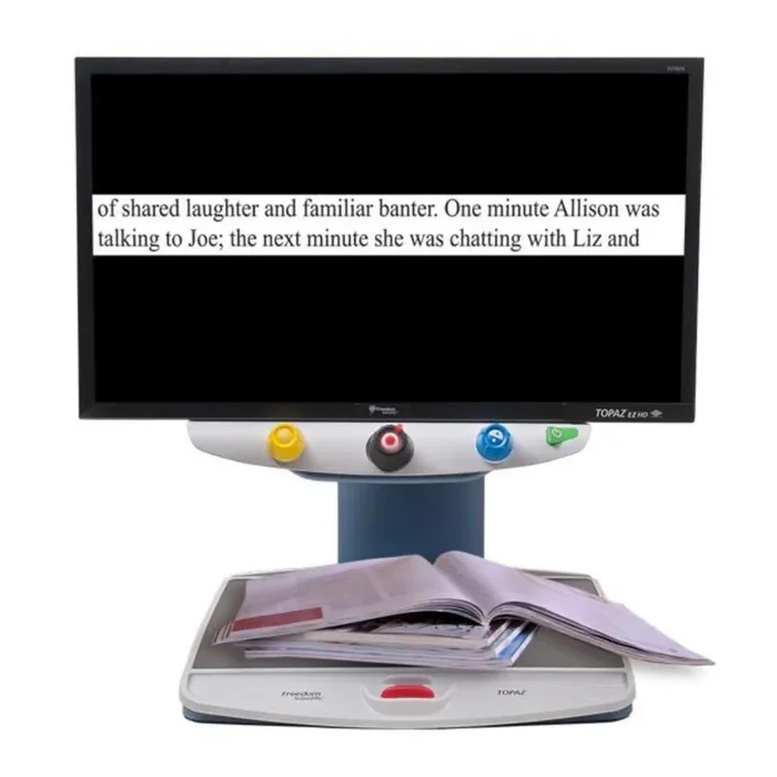 Freedom Scientific Topaz XL HD Desktop Video Magnifier – 1080p Resolution