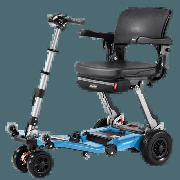 FreeRider Luggie Super Plus 3 Folding Mobility Scooter with Patented Omni-Suspension System
