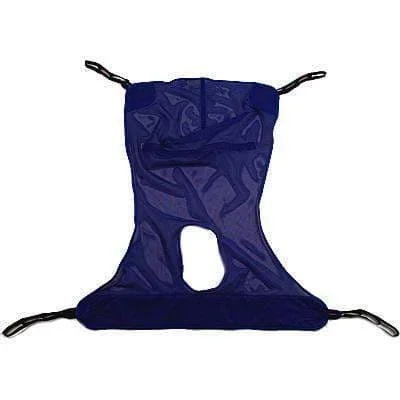 Full Body Mesh Sling with Commode Opening – Large