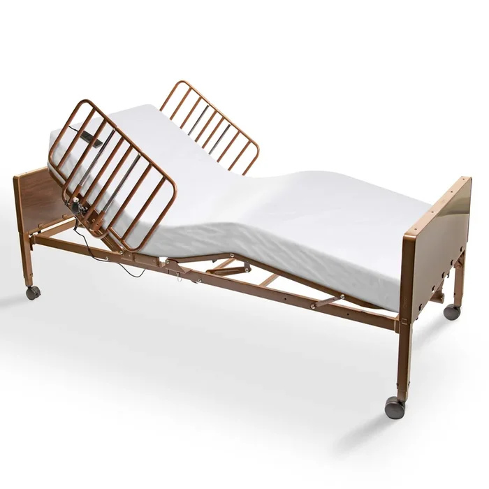 Full Electric Hospital Bed – 36″x80″ – Adjustable Height and Hi Lo