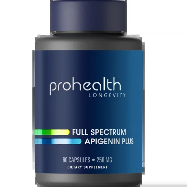 Full Spectrum Apigenin Plus – 250 mg, 60 capsules