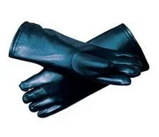 Future Health Concepts Bar-Ray X-Ray Glove One Size Fits Most NonSterile Lead / Vinyl Standard Cuff Length Smooth Navy Blue Not Chemo Approved – BA69303