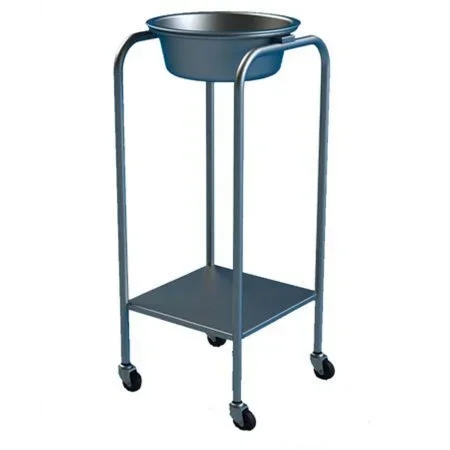 Future Health Concepts Solution Stand 7 Quart 1 Basin Shelf Base 34 Inch 14 X 14 Inch – FHC7809SS