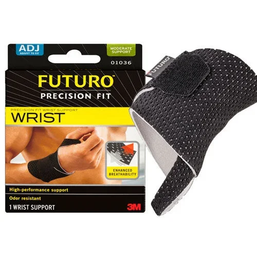 Futuro 01036EN Precision Fit Wrist Support, Case of 12