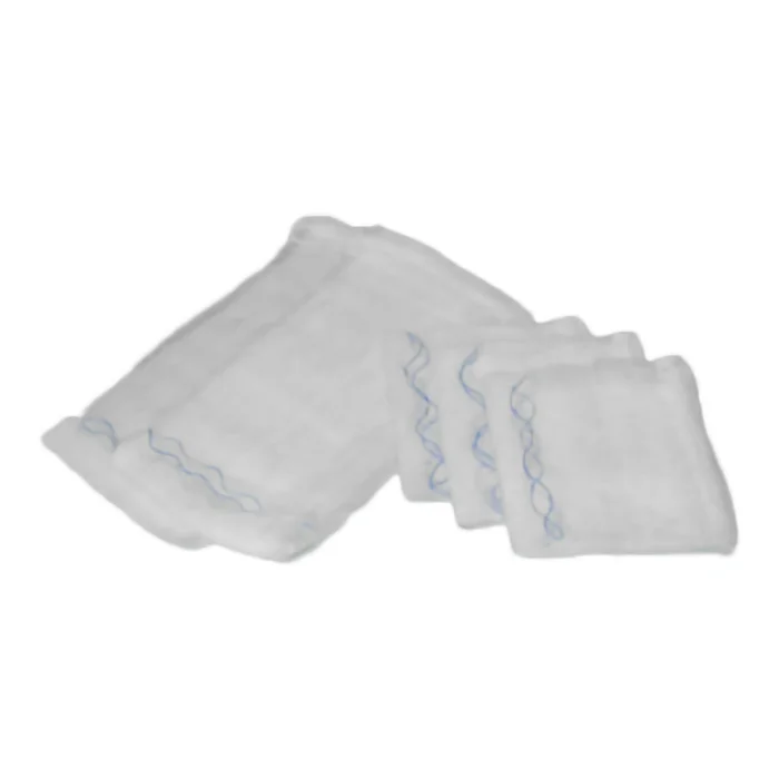 Gauze Sponge X-Ray Detectable McKesson 4 X 8 Inch 12-Ply Sterile X-Ray Detectable 10 per Tray