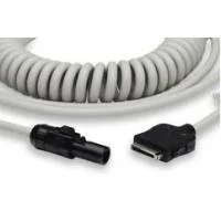 GE CAM 14 Coiled Patient Cable for MAC 5000 / 5500 Resting ECG System, 50″ (1.3M)