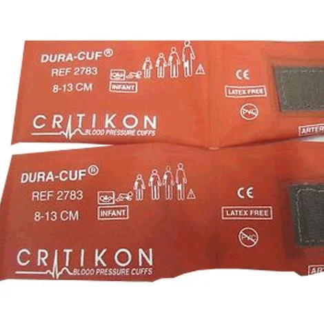 GE Critikon Dura-Cuf Blood Pressure Cuffs With Dinaclick Connector