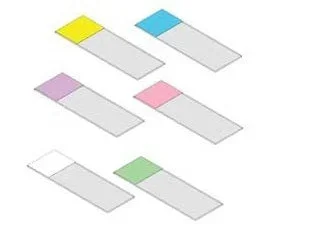 General Data Company SLIDE, MICROSCOPE UNCOTD 90DEGPNK (72/PK 20PK/CS) D/S – SM-CS-P