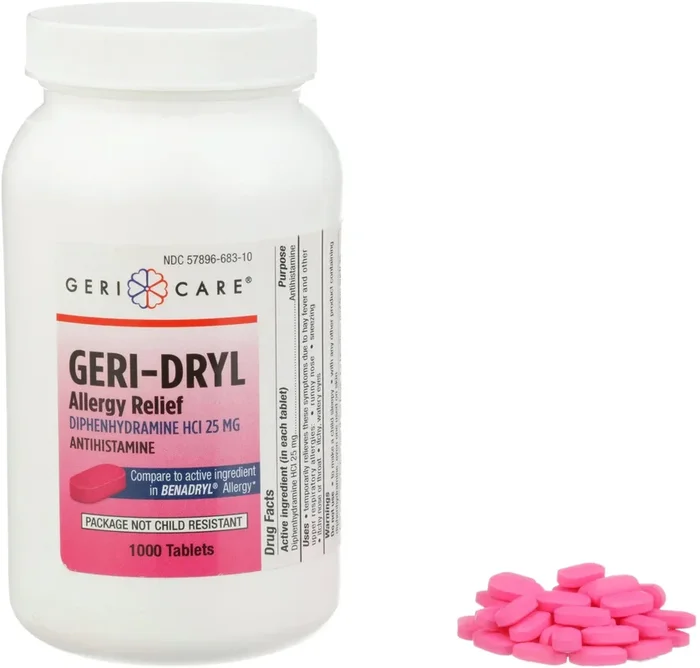 Geri-Care Geri-Drill Allergy Relief Antihistamine