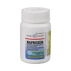 Geri-Care Pain Relief 220 mg Strength Naproxen Sodium Tablet 100 per Bottle, 12 EA/CS - Image 3