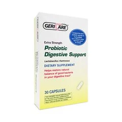 Geri-Care Probiotic Dietary Supplement Geri-Care 30 per Box Capsule, 1/BX