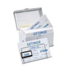 Getinge Load Control Card 250 Control Cards, Plastic File Box, 12 Index Guides, Metal Card Holder – 61301660872