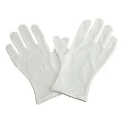 GF Health Infection Control Glove Grafco Small / Medium Cotton White NonBeaded Cuff NonSterile, 12/DZ