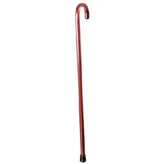 GF Health Round Handle Cane Lumex Wood 42 Height Walnut, 6 EA/CS