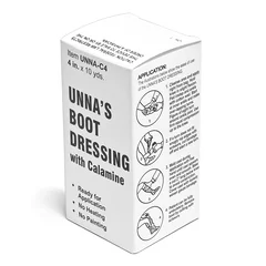 GF Health Unna Boot 4 Inch X 10 Yard Zinc Oxide, 12 EA/DZ - Image 2