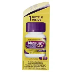 Glaxo Smith Kline Antacid Nexium 24 HR 20 mg Strength Capsule 14 per Bottle - Image 2