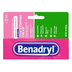 Glaxo Smith Kline Itch Relief Benadryl® 1% Strength Cream 1 oz. Tube
