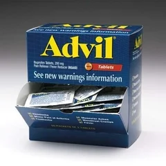 Glaxo Smith Kline Pain Relief Advil® 200 mg Strength Ibuprofen Tablet 200 per Bottle