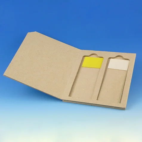 Globe Scientific Cardboard Slide Mailer for 2 Slides, 1000/cs