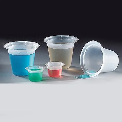 Globe Scientific Disposable Polystyrene Beaker, 10mL, 1000/cs
