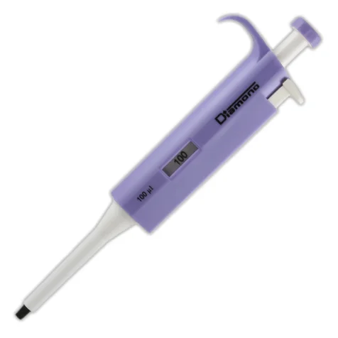 Globe Scientific Fixed Volume Diamond Pipette, 200uL, Lavender