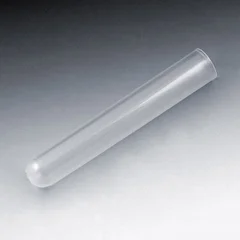 Globe Scientific Test Tube Round Bottom Plain 12 X 75 mm 5 mL Without Color Coding Without Closure Polypropylene Tube, 250/BG