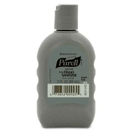 GOJO Purell Advanced Hand Sanitizer 3 oz. Ethyl Alcohol Gel Bottle – 9624-24