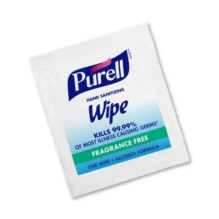 GOJO Purell Hand Sanitizing Wipe 4,000 Count Ethyl Alcohol Individual Packet – 9020-4