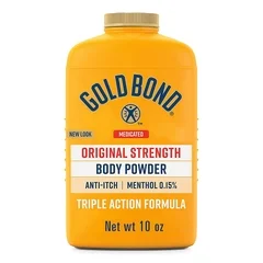 Gold Bond Body Powder Gold Bond® 10 oz. Menthol Scent Shaker Bottle Menthol