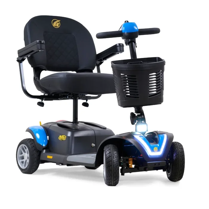 Golden Tech GB148D BuzzAround EX Extreme 4-Wheel Heavy Duty Long Range Travel Scooter – Blowout