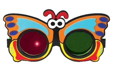 Good-Lite Anaglyph Glasses Butterfly Children’s Vision Tests – 461200
