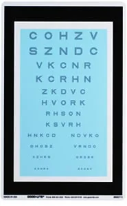 Good-Lite Insta-Line Sloan Letter Chart