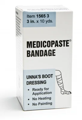 Grafco Medicopaste Bandages, without Calamine, 3″ x 10 Yards, 12/box