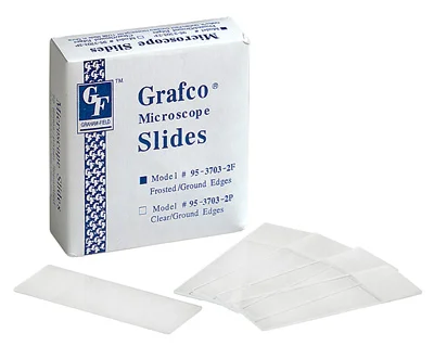 Grafco Microscope Slides, 3″ x 1″, Clear, 144/bx
