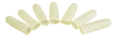 Grafco Reinforced Latex Finger Cots, Medium, 144/bx