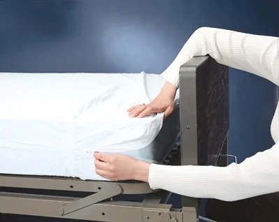 Grafco Zippered Plastic Mattress Cover, 80″ x 36″ x 6″, Each