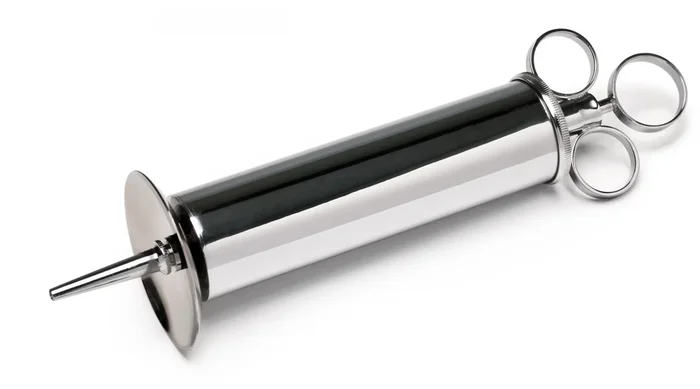 Graham Field Chrome Plated Ear Syringe – Shield Only