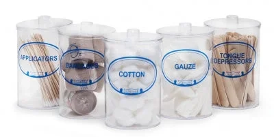 Graham Field Clear Plastic Sundry Jars