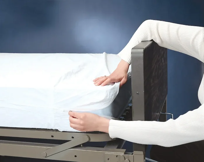 Graham Field Plastic Mattress Contoured Cover with Elastic Bound Corners Fits