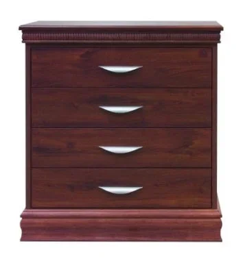 Graham-Field Woodland Park Collection Wardrobe Fonthill Pear 21-3/4 X 48 X 76-3/4 Inch 4 Drawers Double Door – B024-54