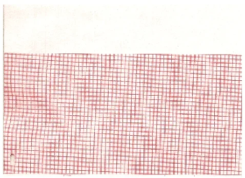Graphic Controls Industrial Hewlett Packard Recording Paper 8-1/2 Inch X 183 Foot Red Grid – 7G30768678