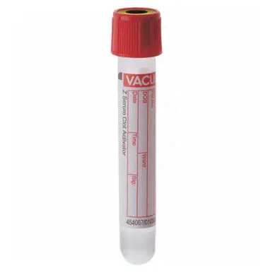 Greiner Bio-One Vacuette Z Serum Sep Clot Activator 3.5 ml tubes Pull Cap