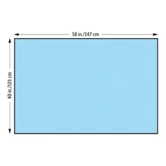 Halyard General Purpose Drape Half Drape 40 W X 58 L Inch Sterile, 66/CS