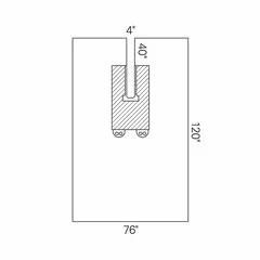 Halyard General Purpose Drape Pack U-Bar Pack II, 5/CS