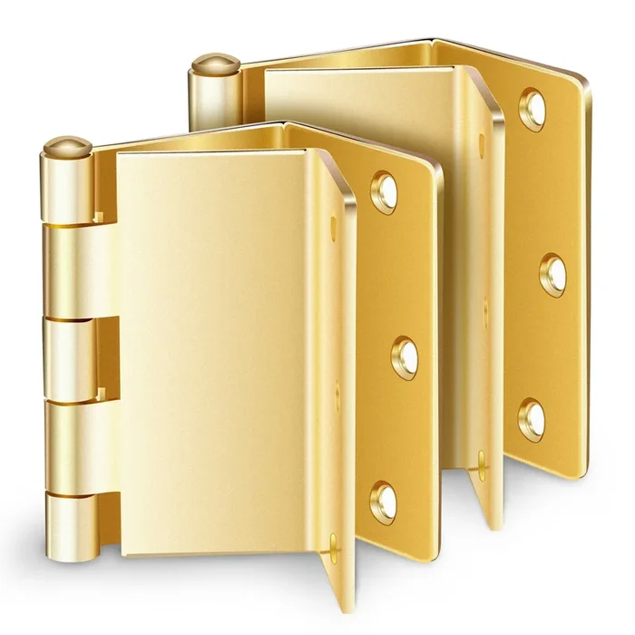 Handicap Brass Expandable Door Hinges – Offset Hinges for Doors