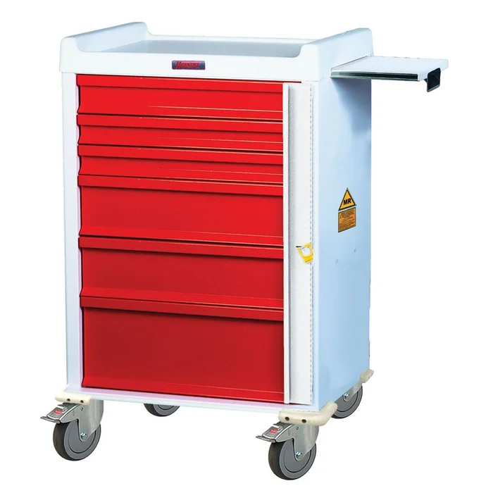 Harloff MRI Cart, Breakaway Lock 6-Drawer MRI Cart, Breakaway Lock, Navy – 921145/NAVY/NA