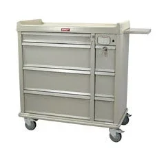 Harloff Punch Card Medication Cart 23.5 X 43 X 45.75 Inch, 44 Inch Writing Surface – SL600PC-EKC