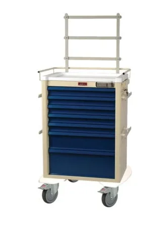 Harloff Treatment Cart 7 Drawers Teal – AL810E7-ANS
