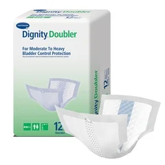 Hartmann Bladder Control Pad Dignity® 24 Length Moderate Absorbency Polymer Unisex Disposable, 12/PK